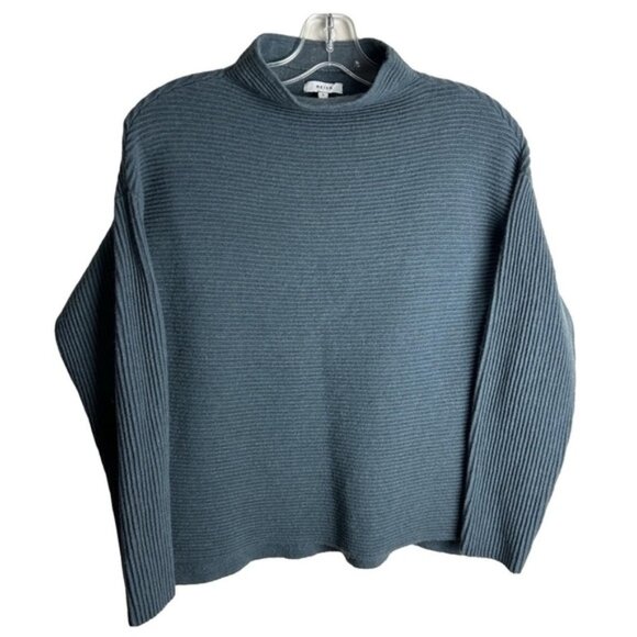 Reiss Lila Clean Mock Turtleneck Sweater - Picture 1 of 7
